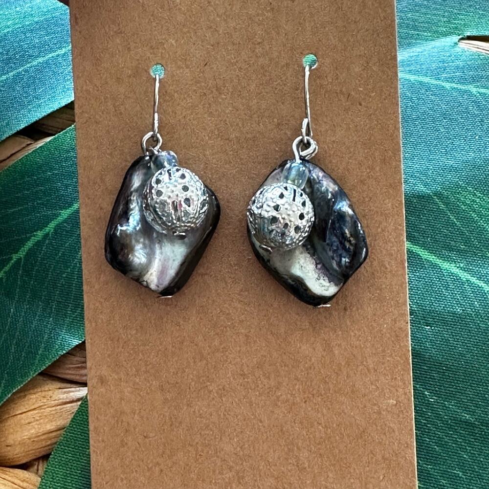 BOGO FREE MOP SHELL DANGLE EARRINGS